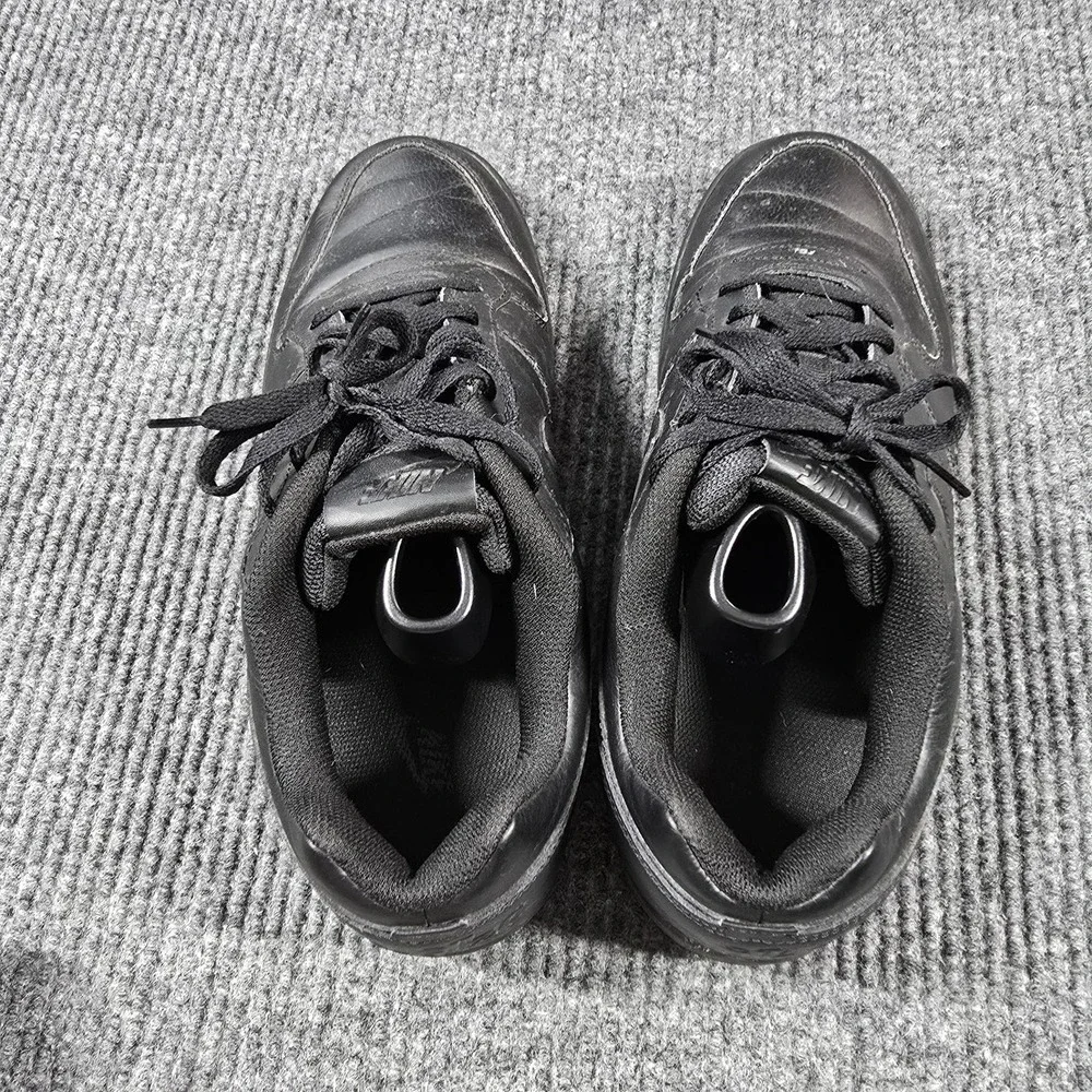 Nike Ebernon Low Triple Black Mens Size 12‎ Athletic Basketball Shoes Sneakers